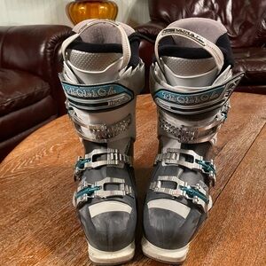 Tecnica Women's Winter Boots - Black, Gray, and Teal